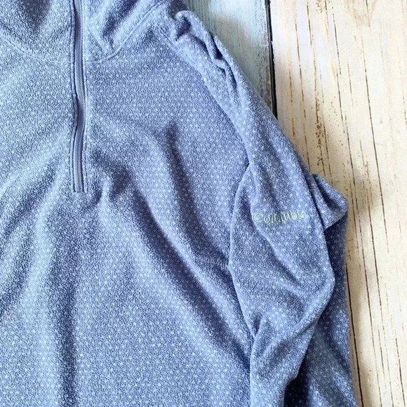 Columbia turtle neck zipper fleece sweater - Picture 4 of 8